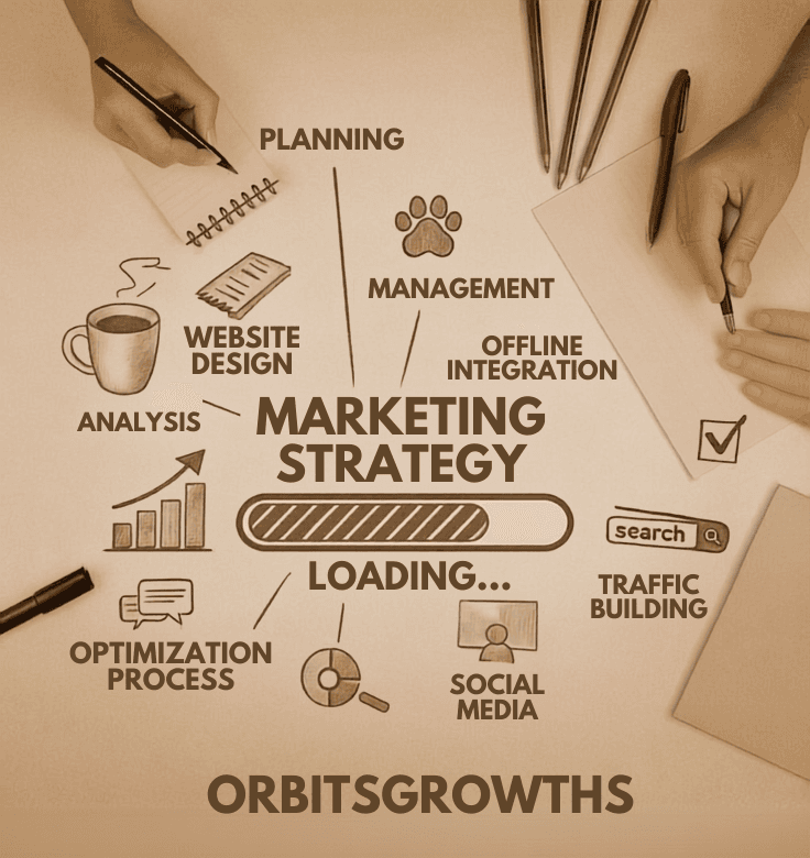 Marketing strategy planning session